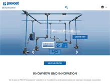 Tablet Screenshot of prevost.de